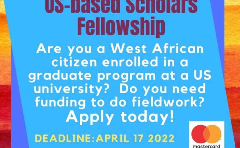 WARA Ideas Matter US-based Scholar Fellowship